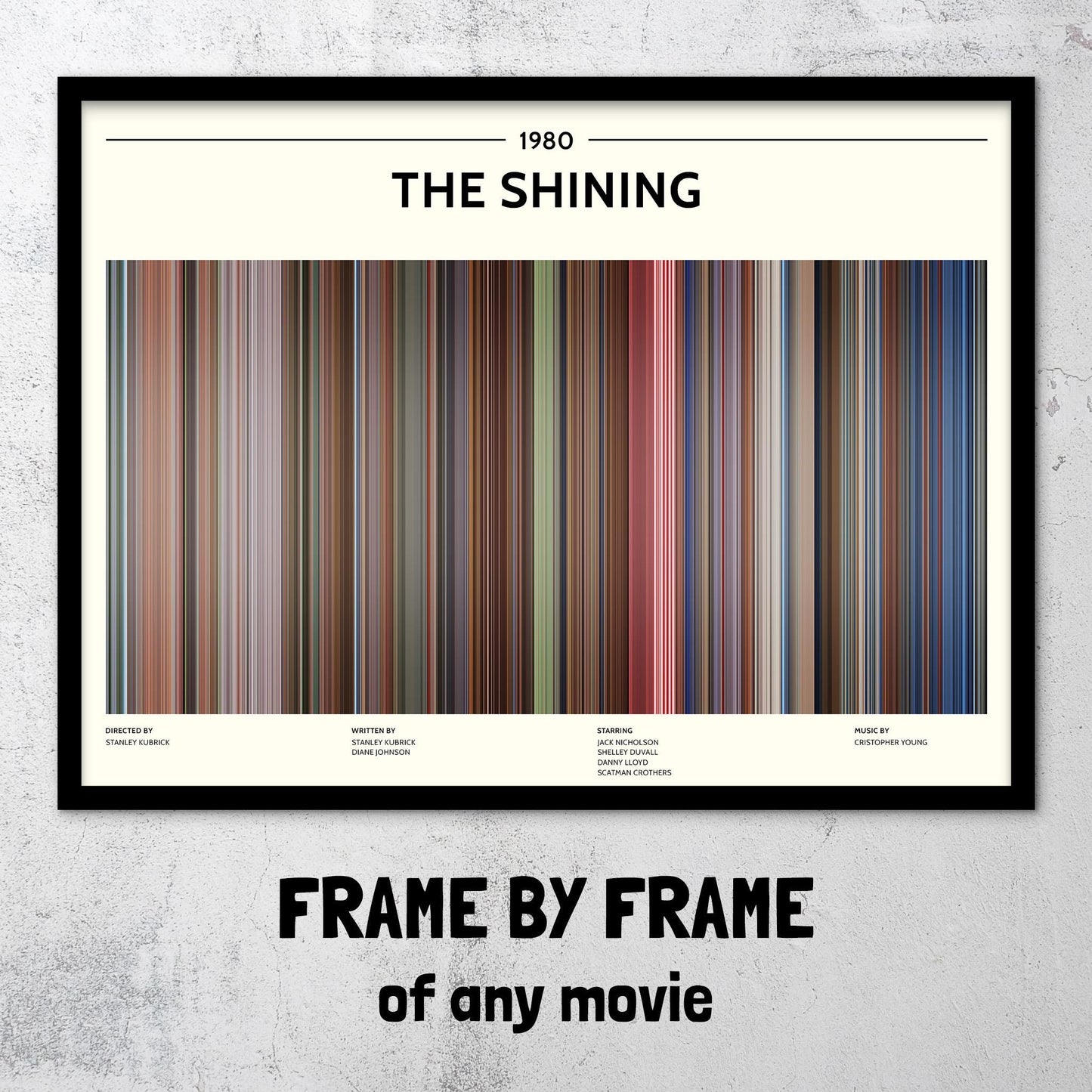 The Shining (1980) Barcode Palette