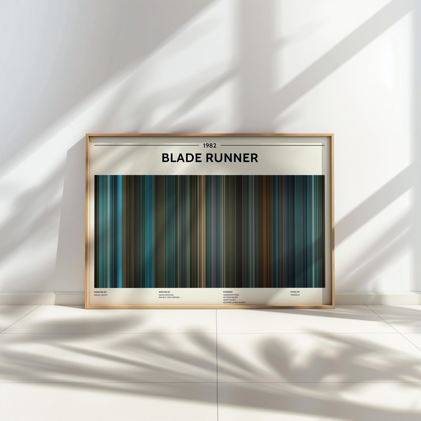 Blade Runner (1982) Barcode Palette