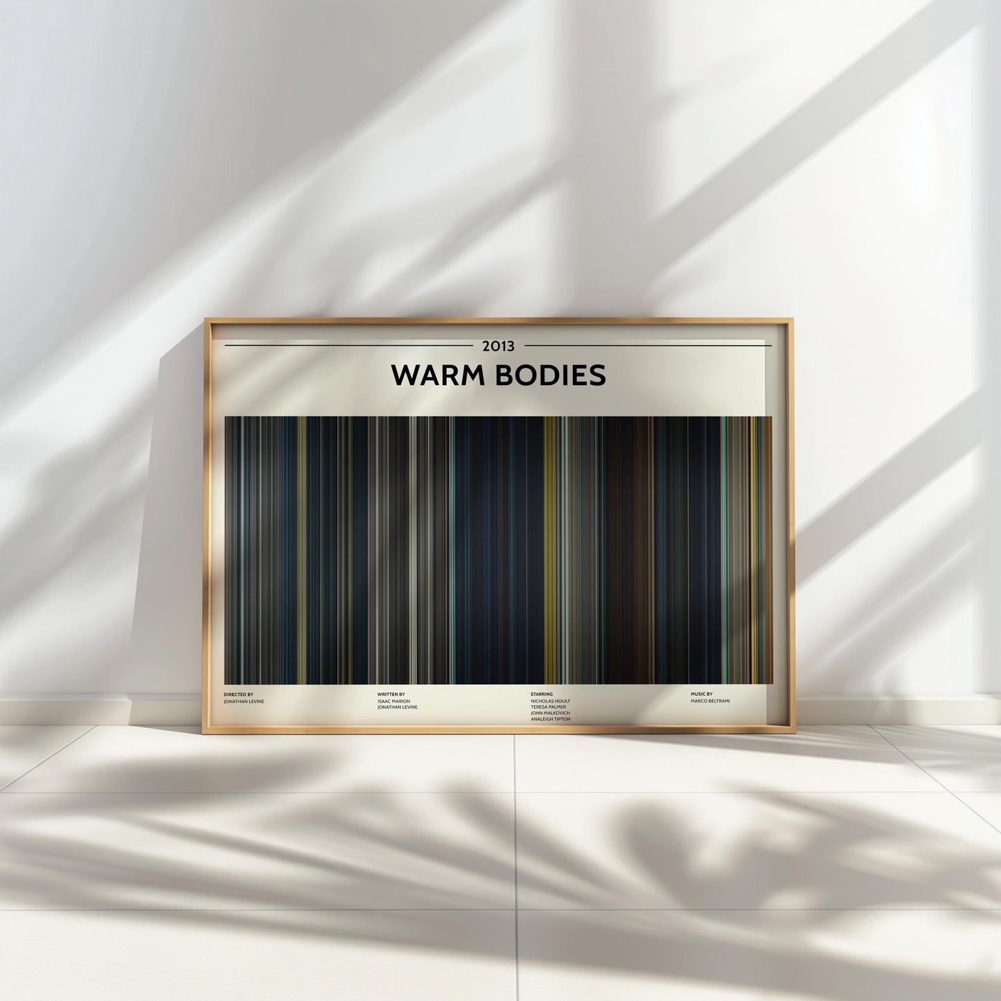 Warm Bodies (2013) Barcode Palette