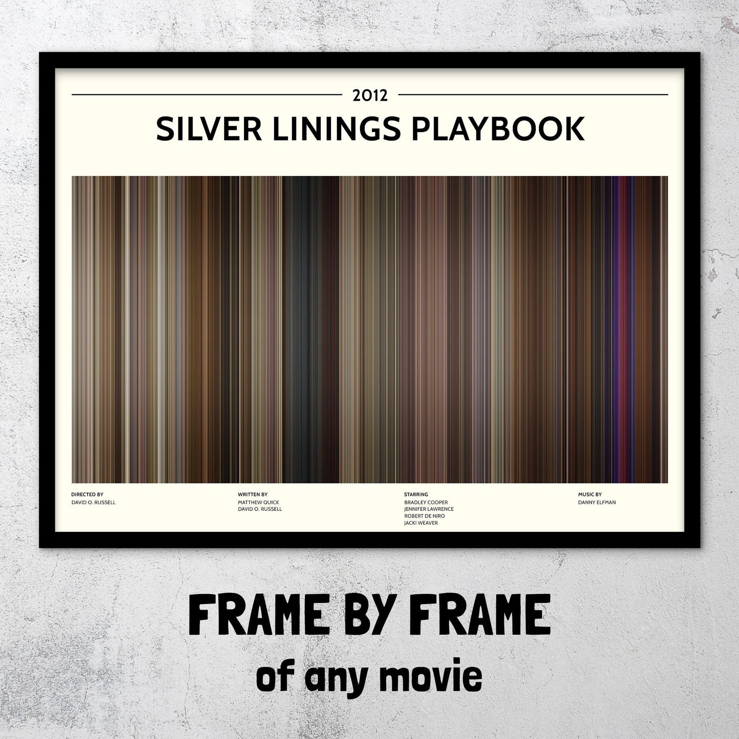 Silver Linings Playbook (2012) Barcode Palette