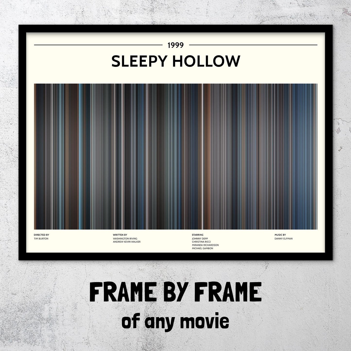 Sleepy Hollow (1999) Barcode Palette