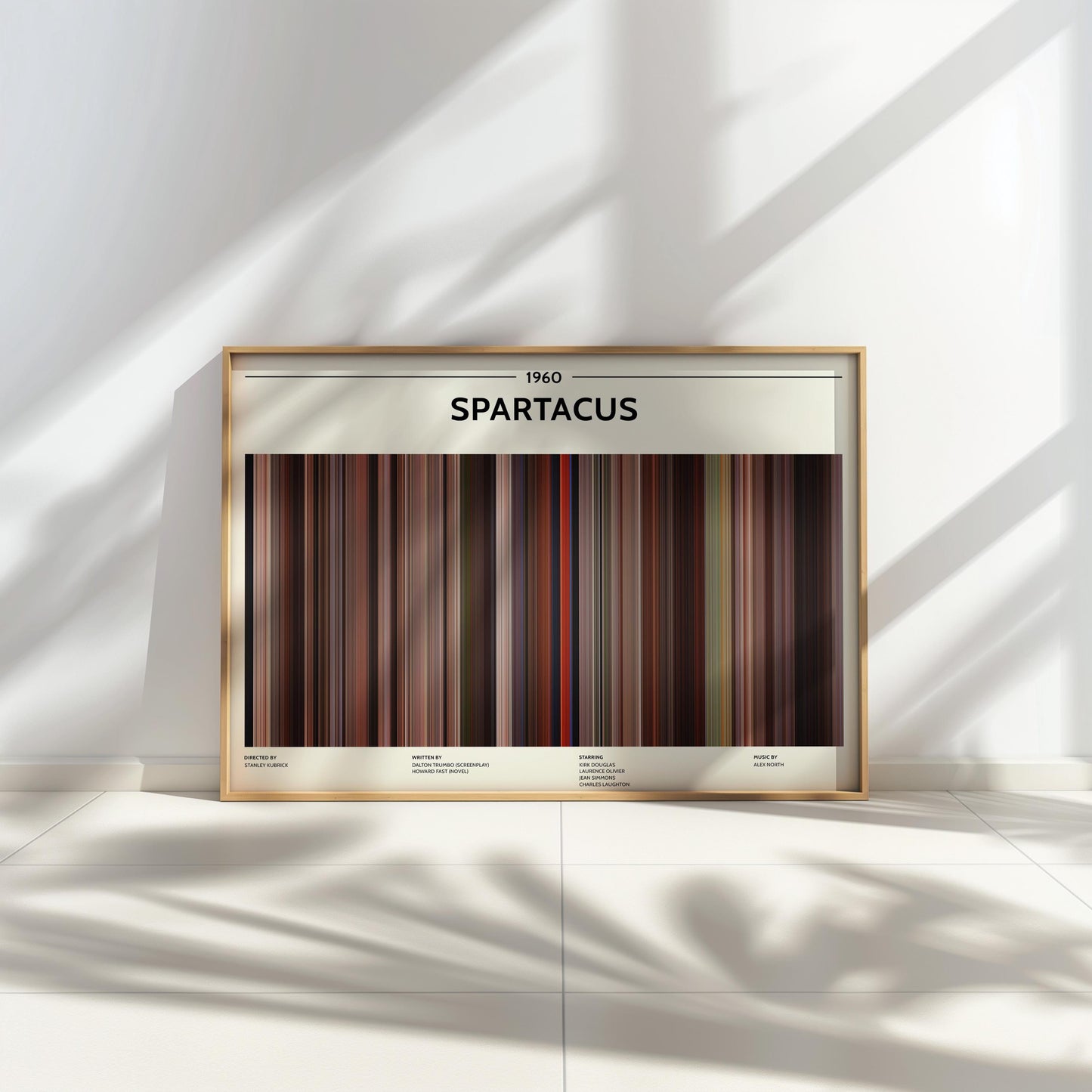 Spartacus (1960) Barcode Palette