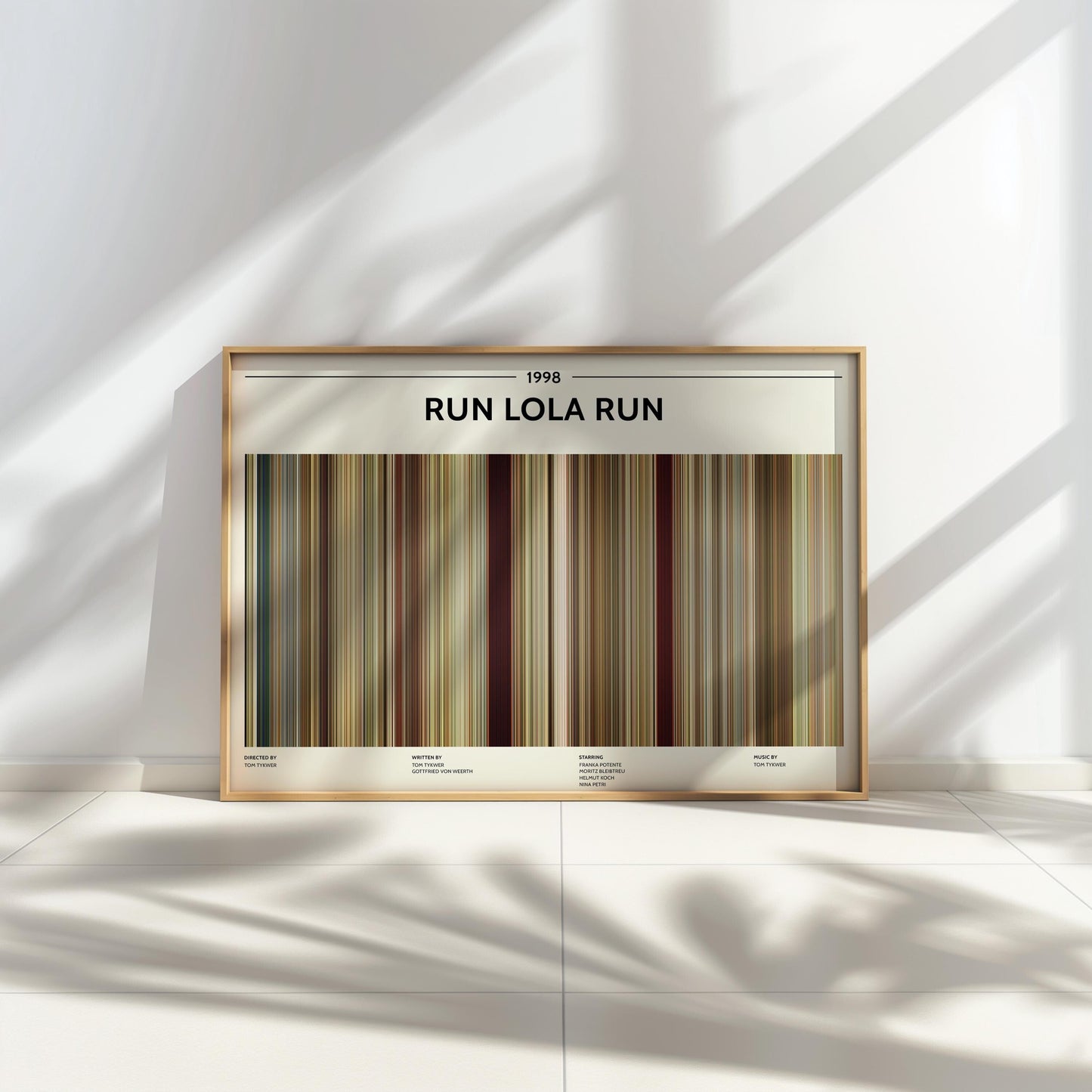 Run Lola Run (1998) Barcode Palette
