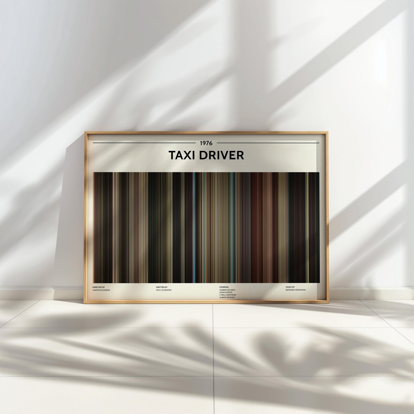 Taxi Driver (1976) Barcode Palette