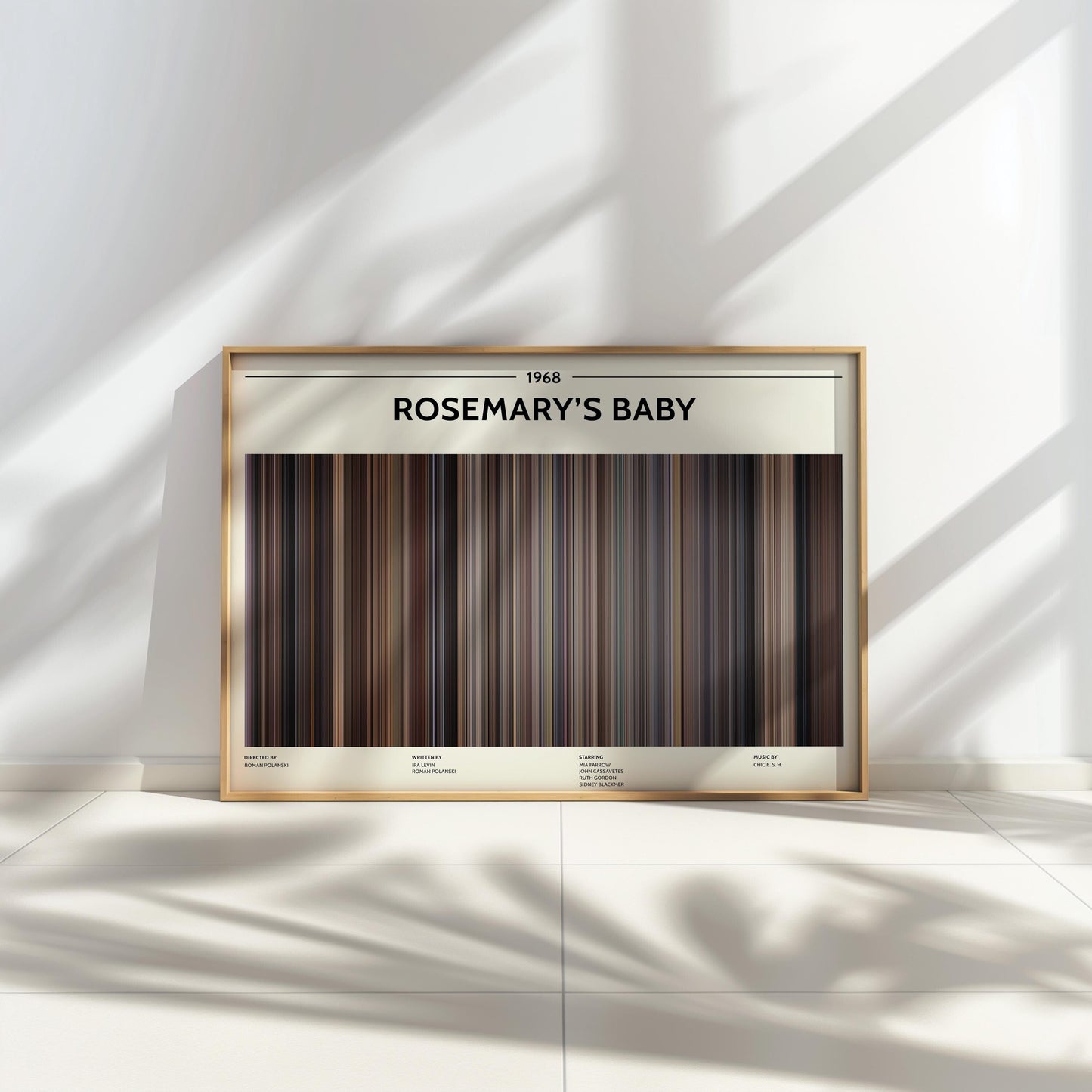 Rosemary's Baby (1968) Barcode Palette