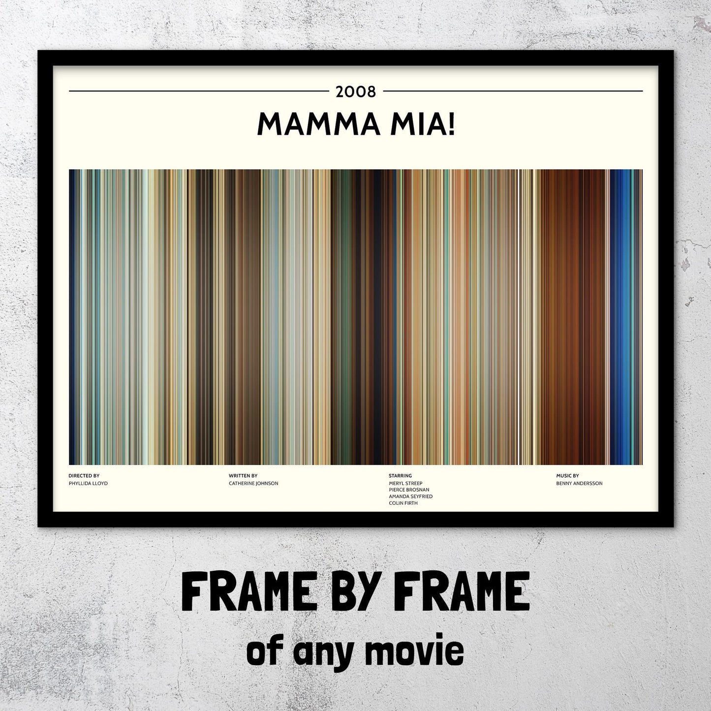 Mamma Mia! (2008) Barcode Palette