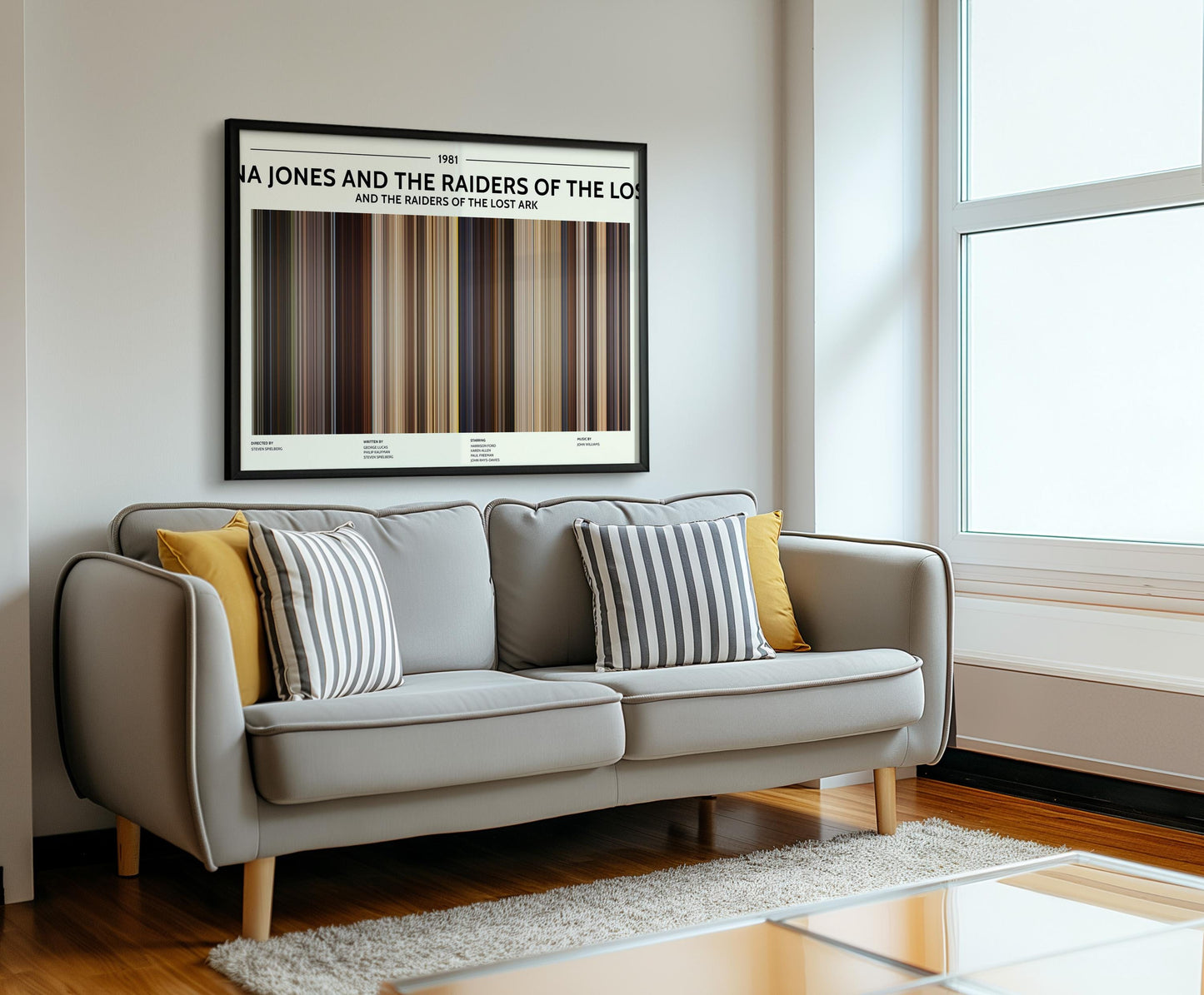 Indiana Jones and the Raiders of the Lost Ark (1981) Barcode Palette