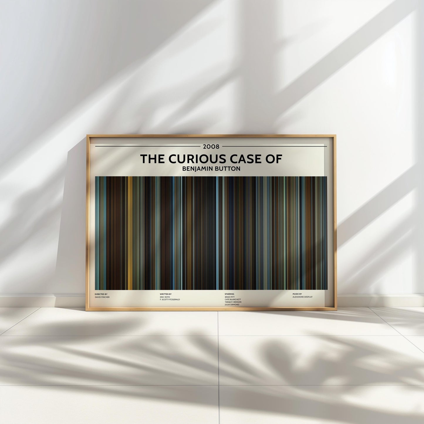 The Curious Case of Benjamin Button (2008) Barcode Palette