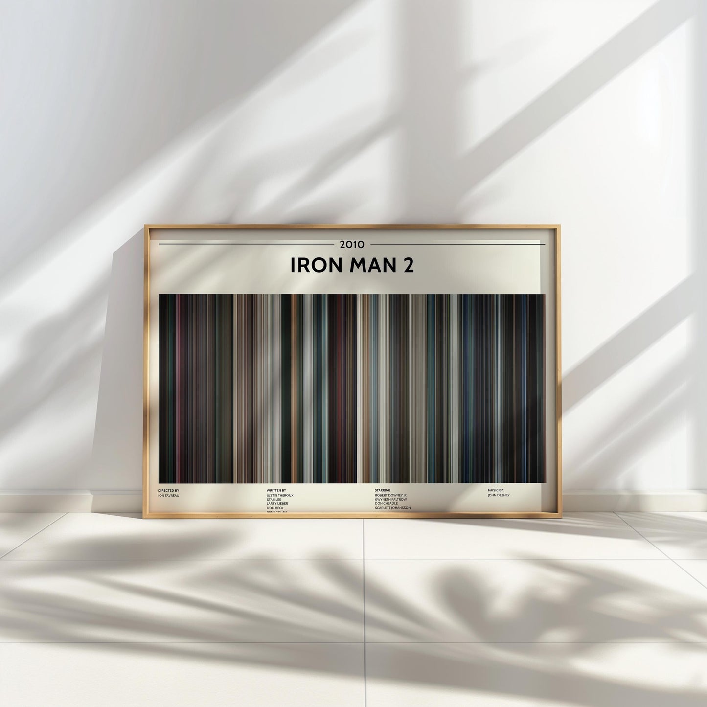 Iron Man 2 (2010) Barcode Palette