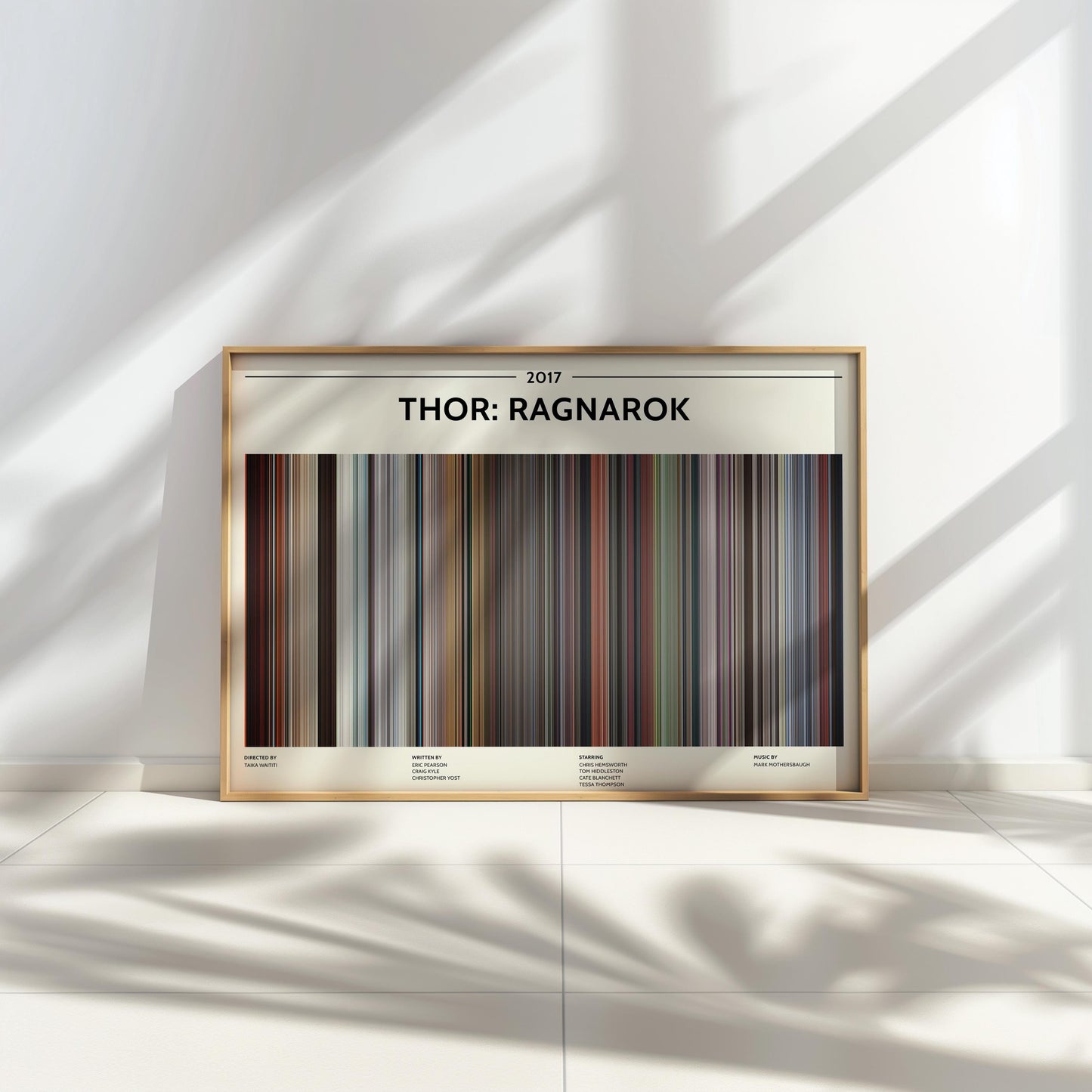 Thor: Ragnarok (2017) Barcode Palette