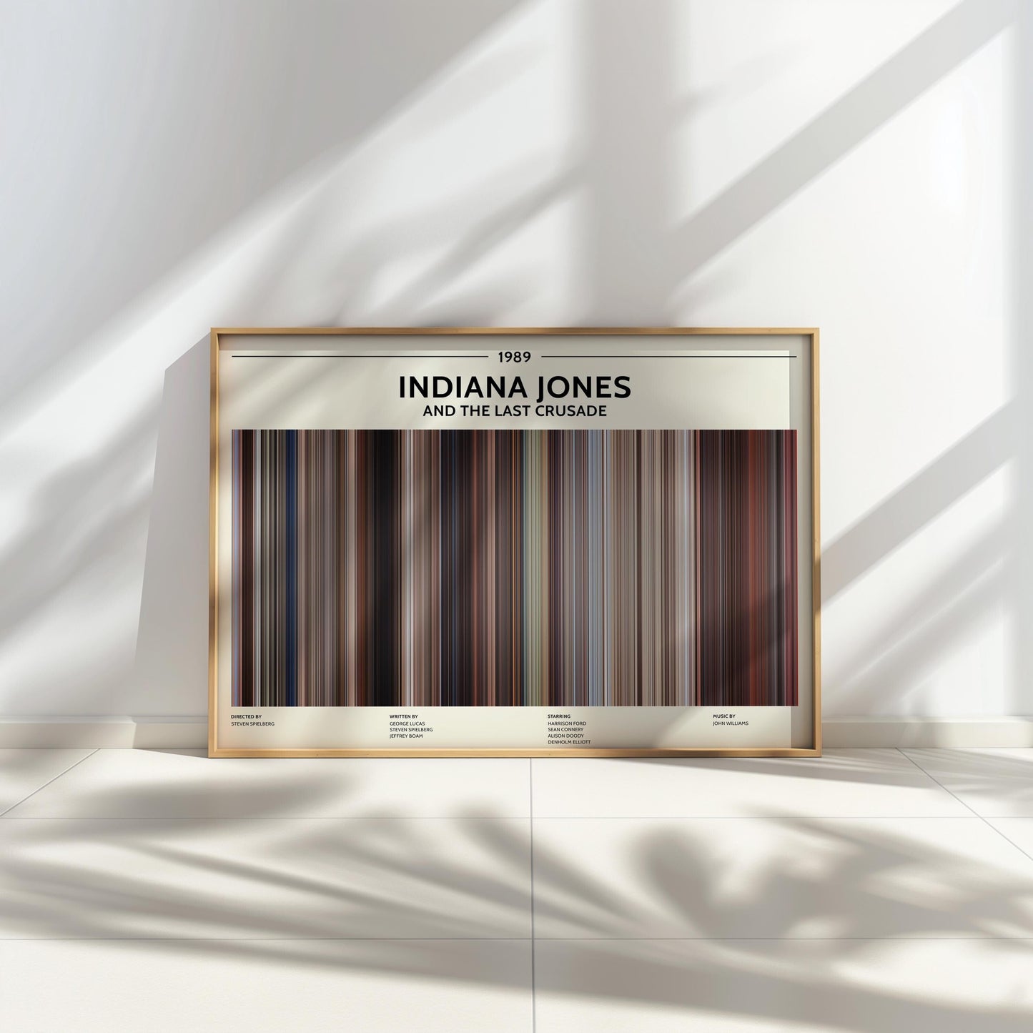 Indiana Jones and the Last Crusade (1989) Barcode Palette