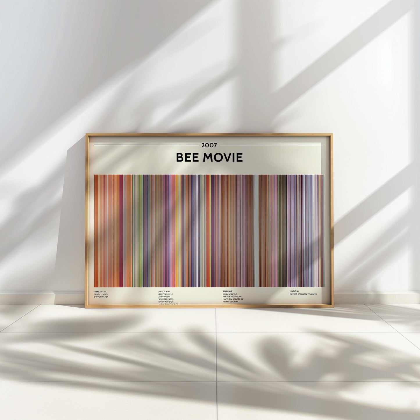 Bee Movie (2007) Barcode Palette