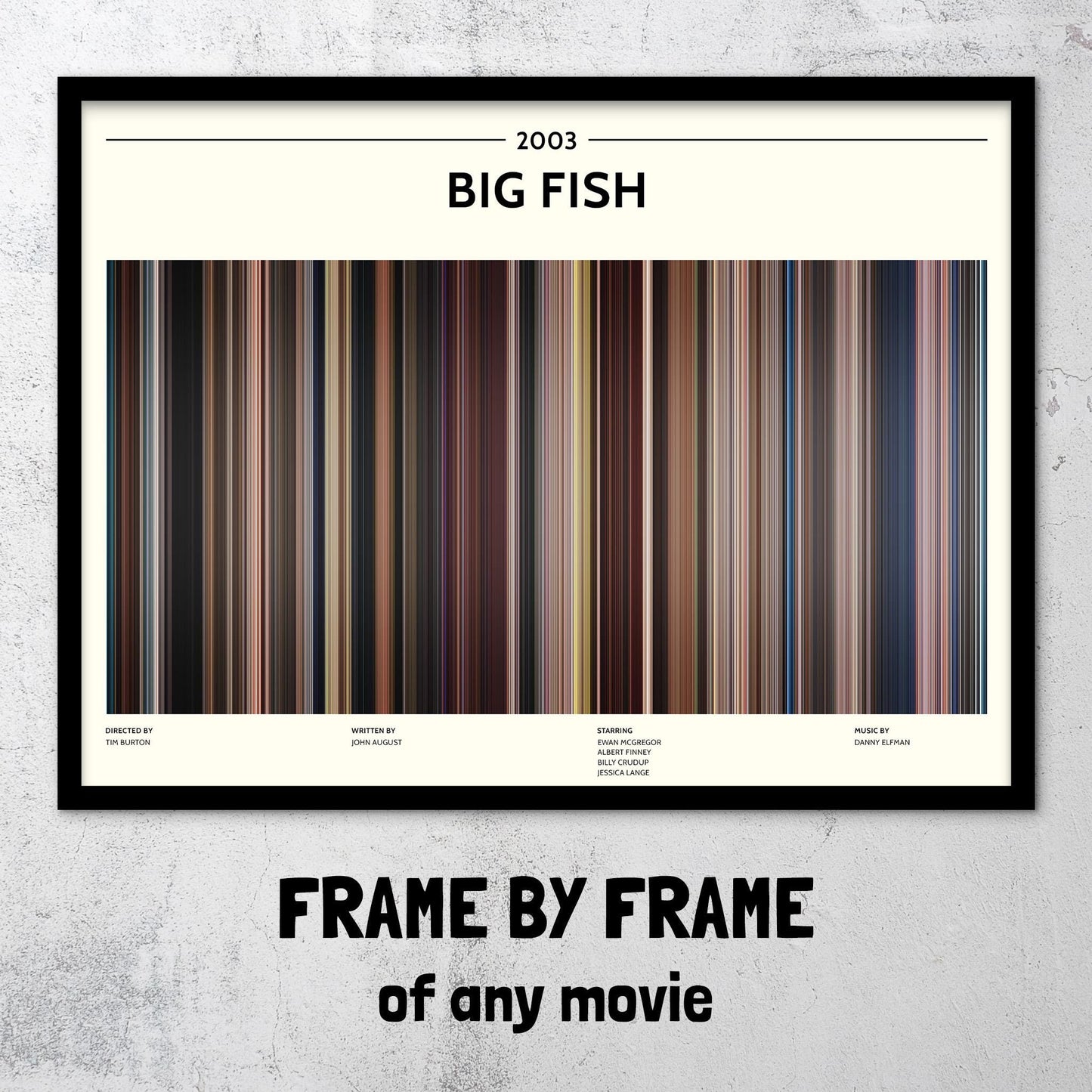 Big Fish (2003) Barcode Palette