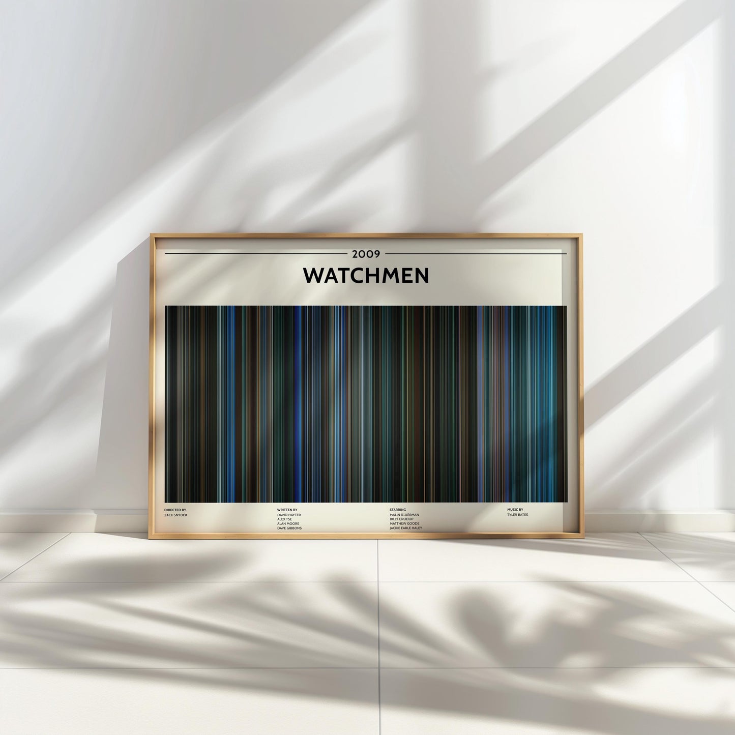 Watchmen (2009) Barcode Palette