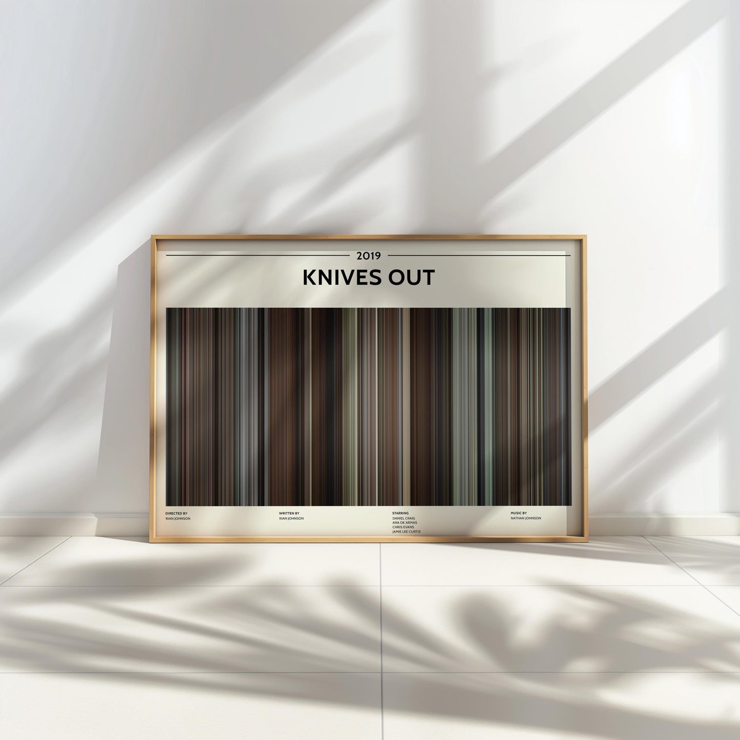 Knives Out (2019) Barcode Palette