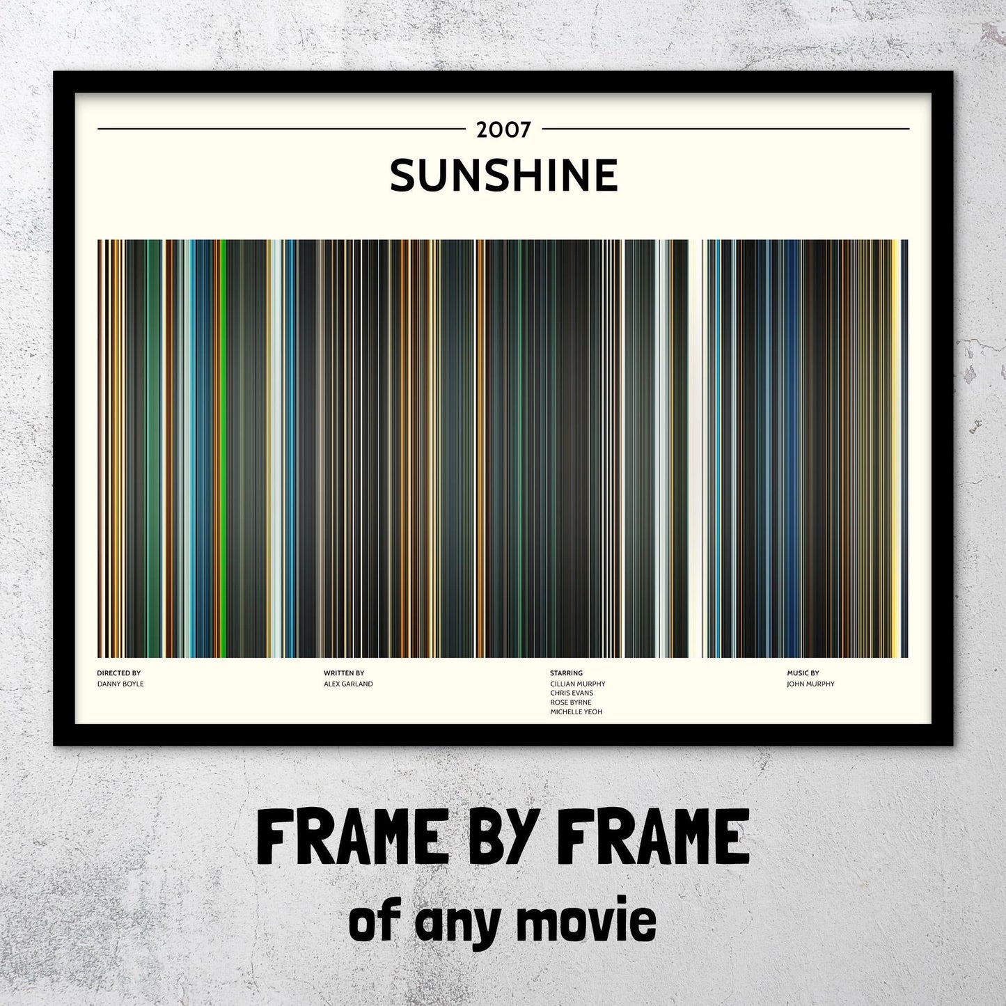 Sunshine (2007) Barcode Palette