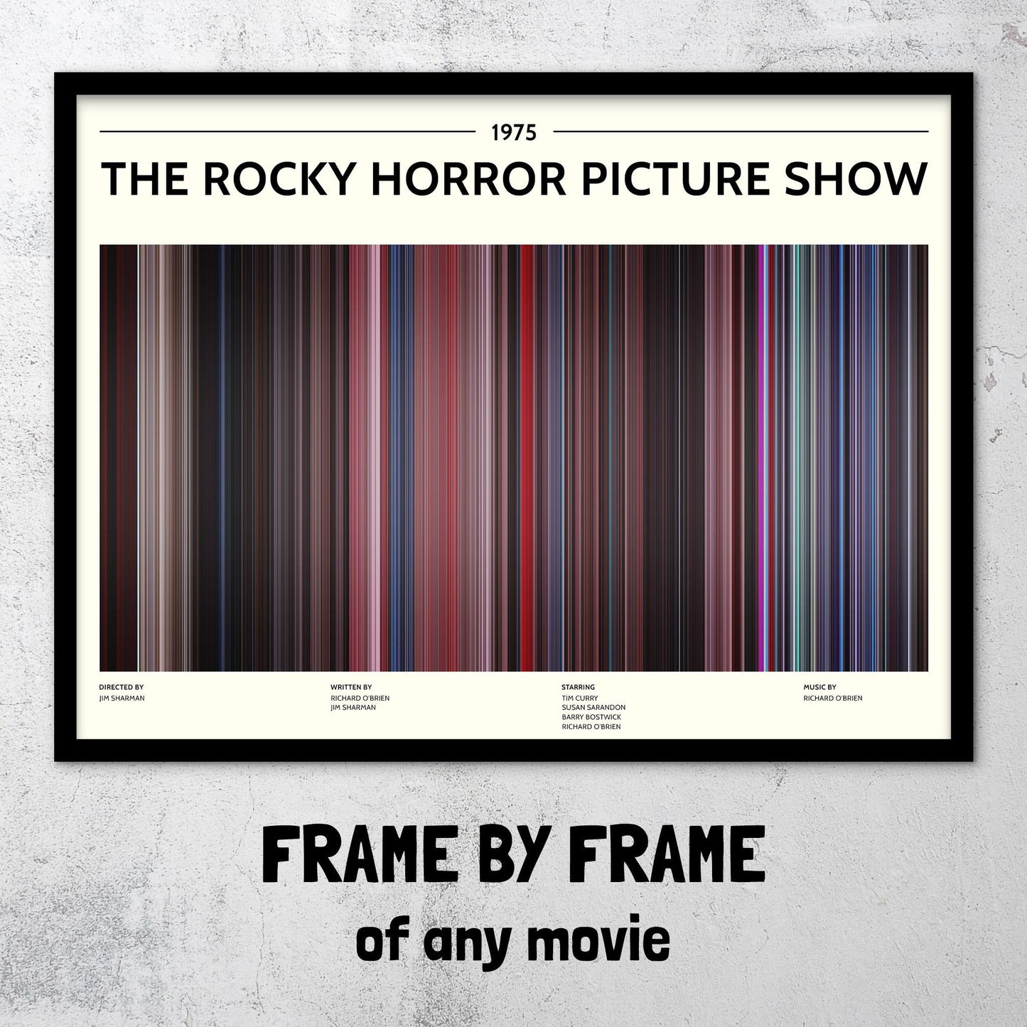The Rocky Horror Picture Show (1975) Barcode Palette