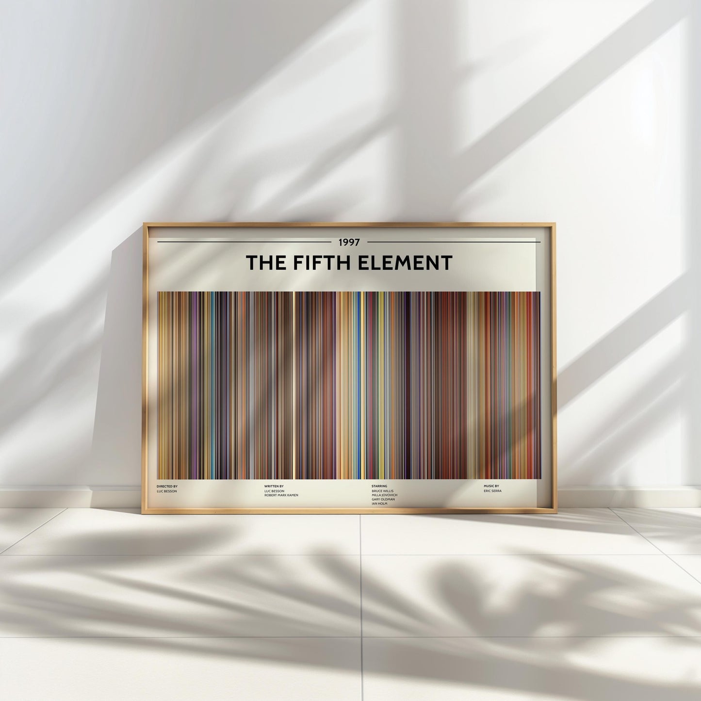 The Fifth Element (1997) Barcode Palette