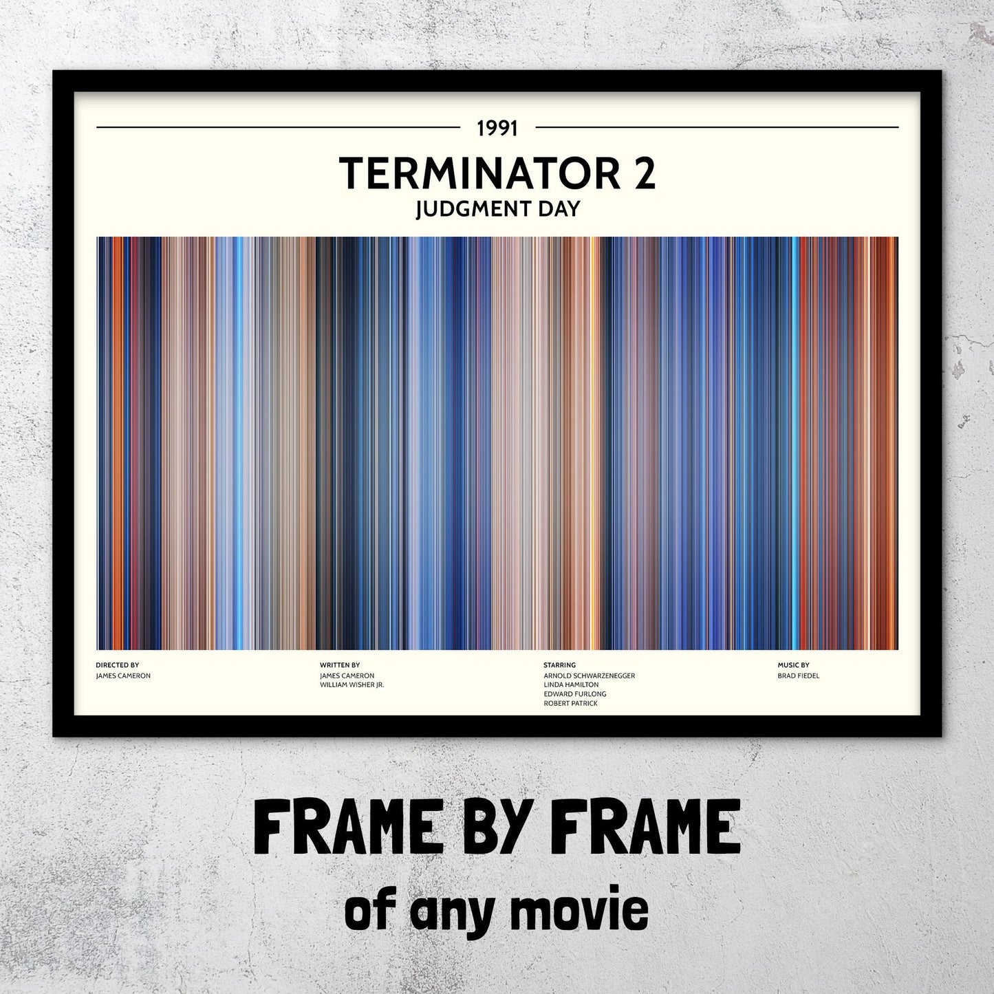 Terminator 2: Judgment Day (1991) Barcode Palette