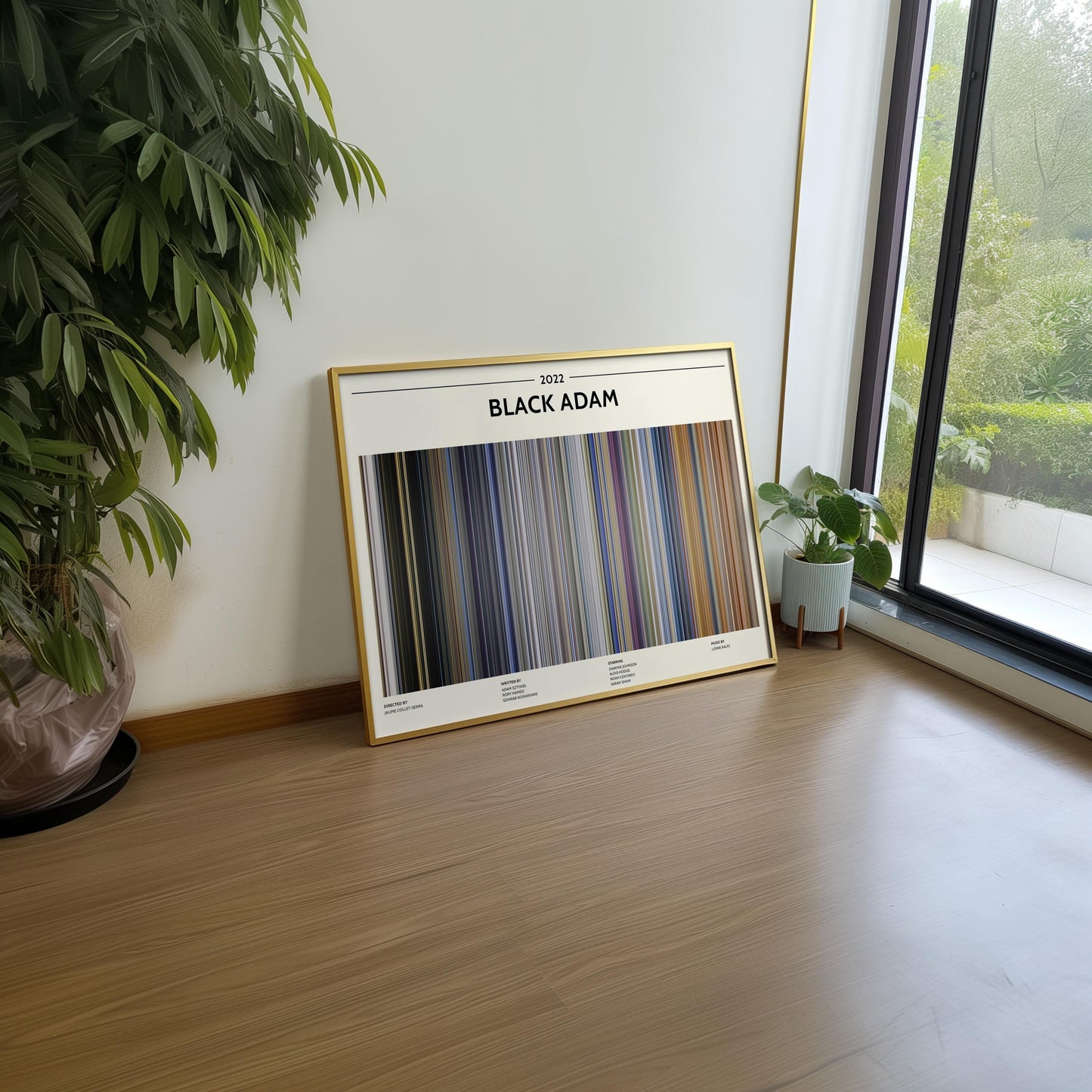Black Adam (2022) Barcode Palette