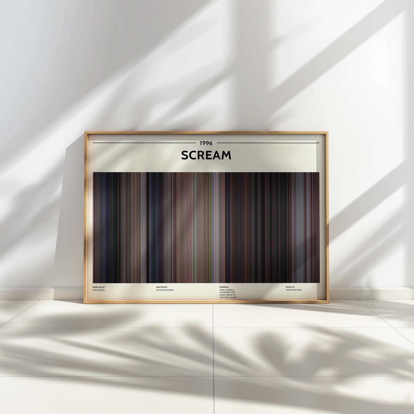 Scream (1996) Barcode Palette