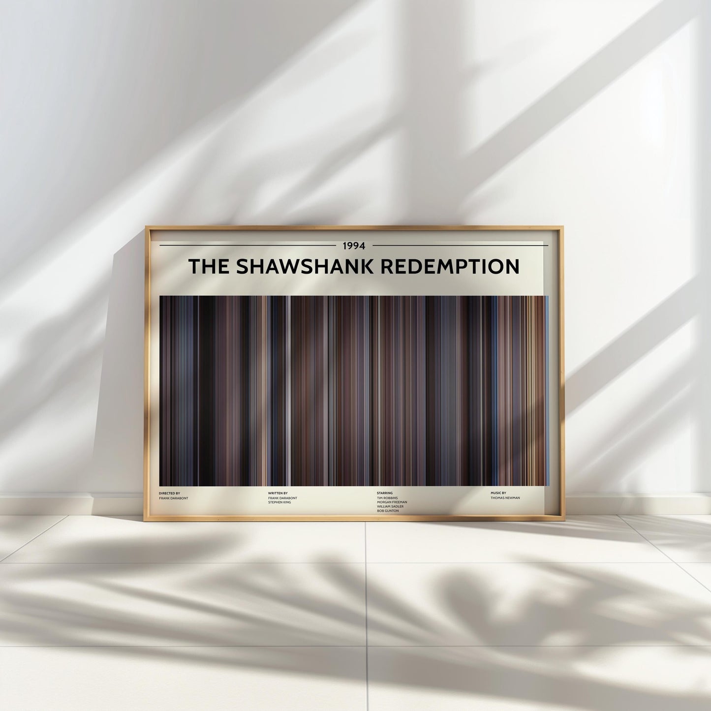 The Shawshank Redemption (1994) Barcode Palette