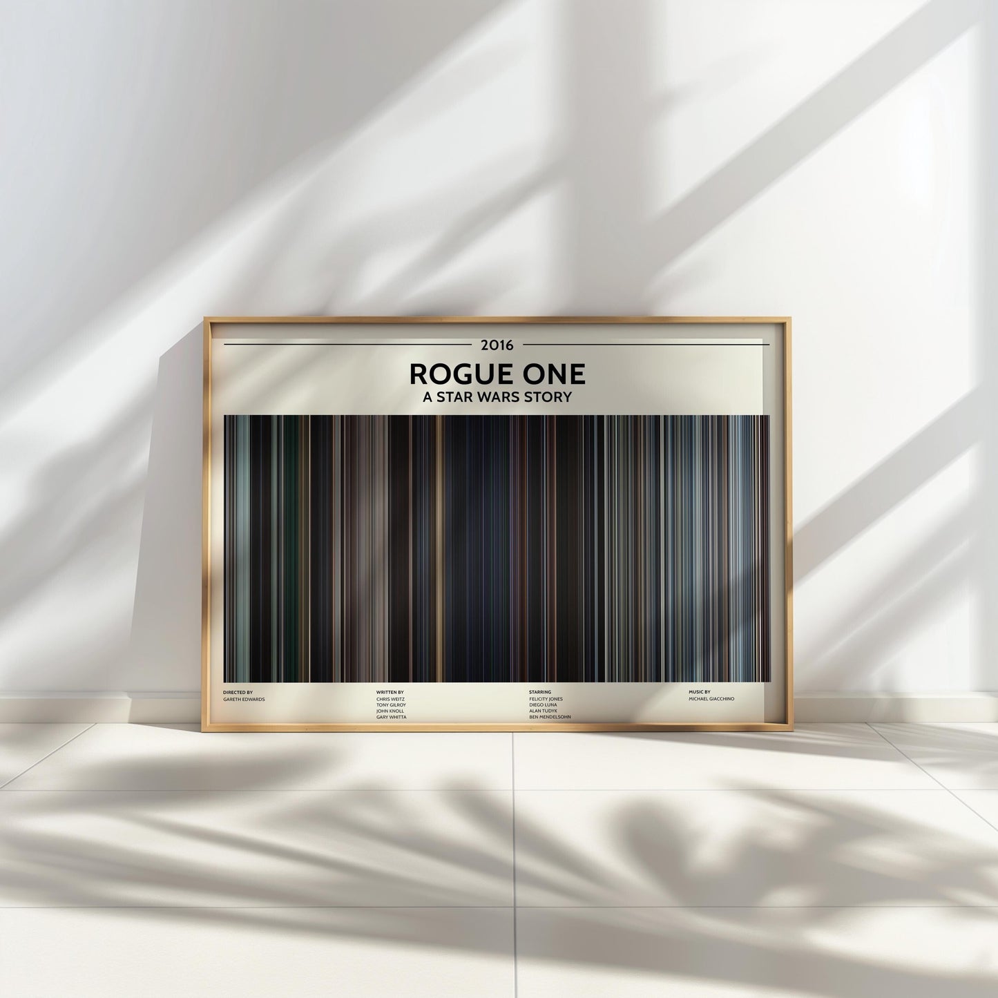 Rogue One: A Star Wars Story (2016) Barcode Palette