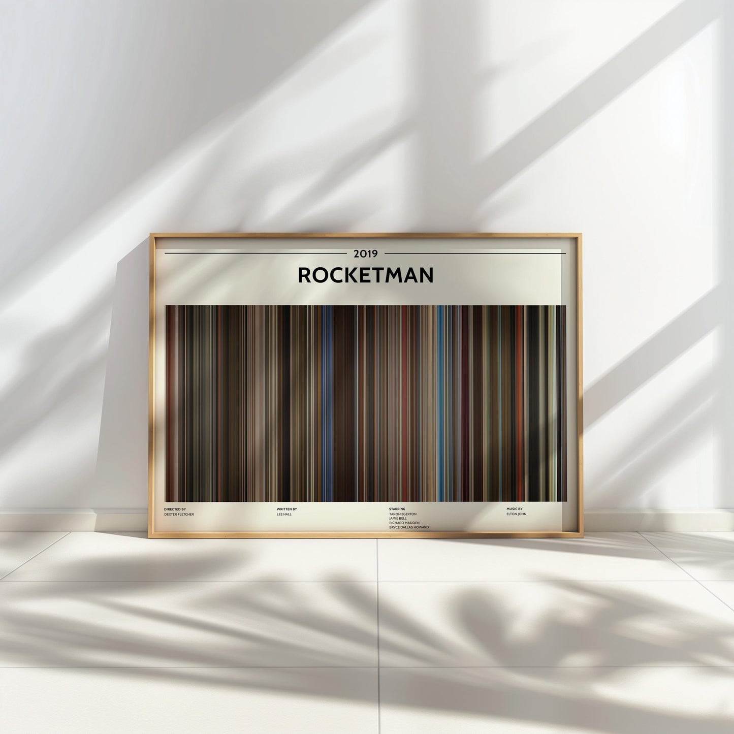 Rocketman (2019) Barcode Palette
