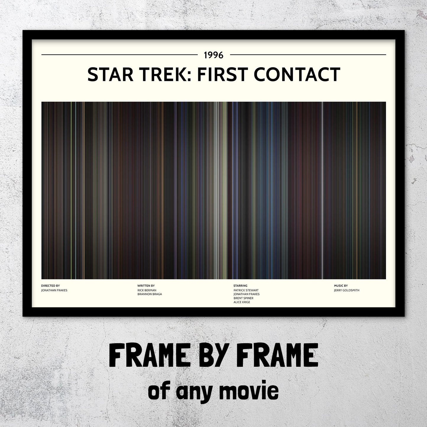 Star Trek: First Contact (1996) Barcode Palette