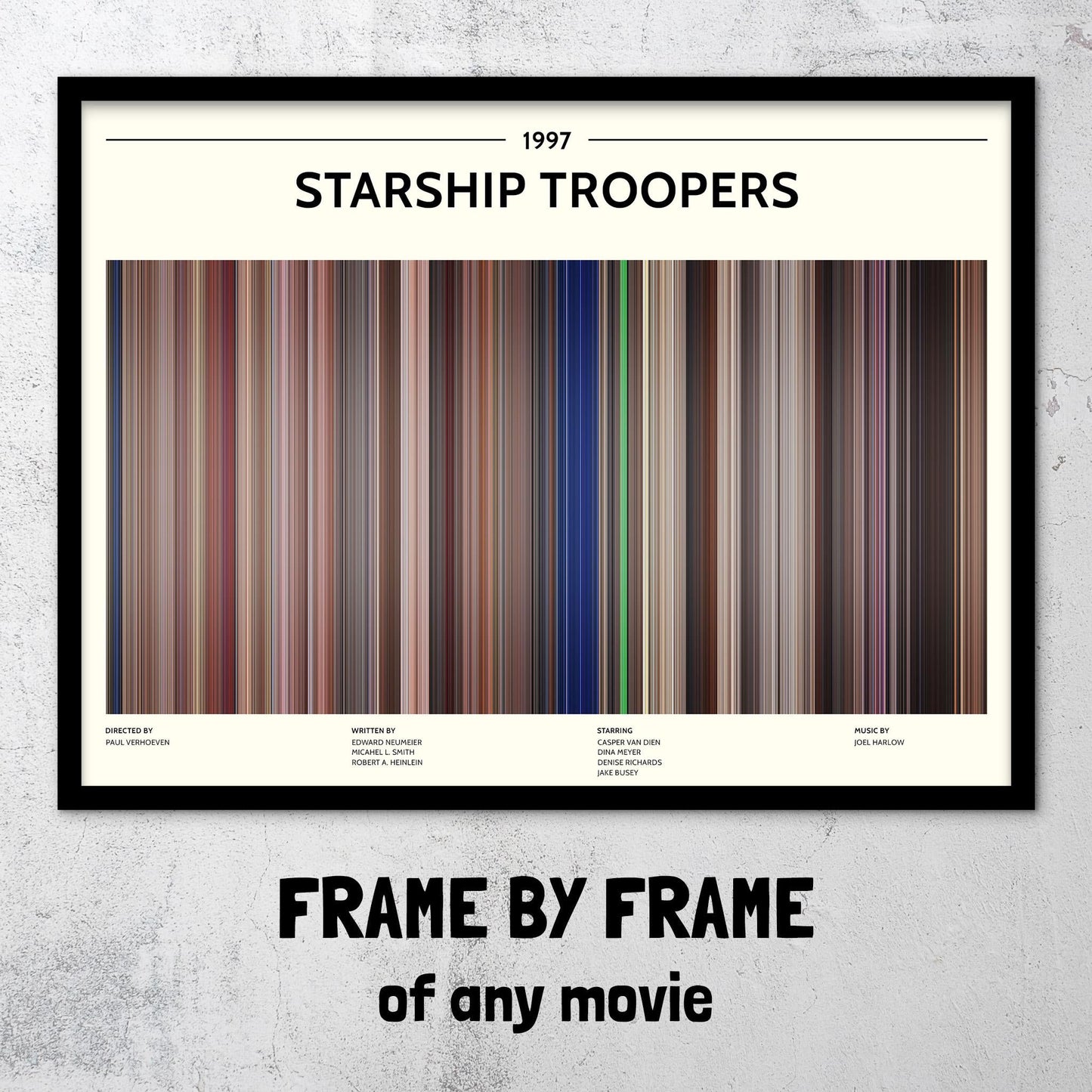 Starship Troopers (1997) Barcode Palette