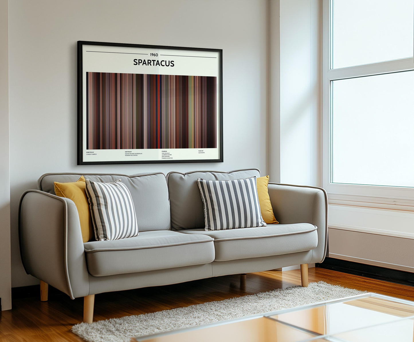 Spartacus (1960) Barcode Palette