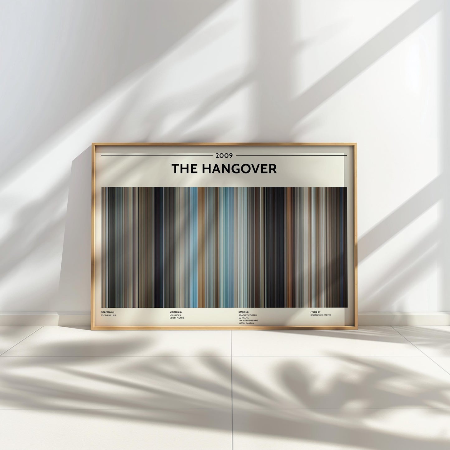 The Hangover (2009) Barcode Palette