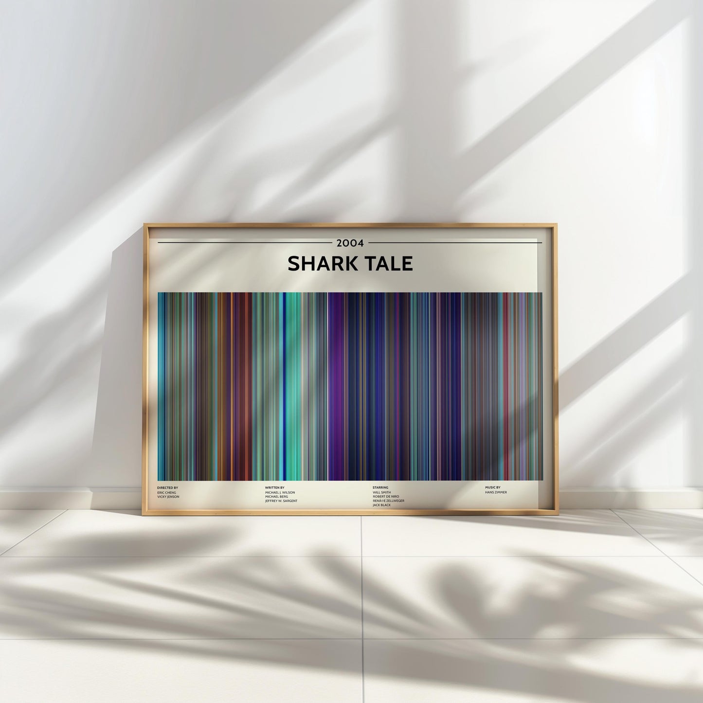 Shark Tale (2004) Barcode Palette