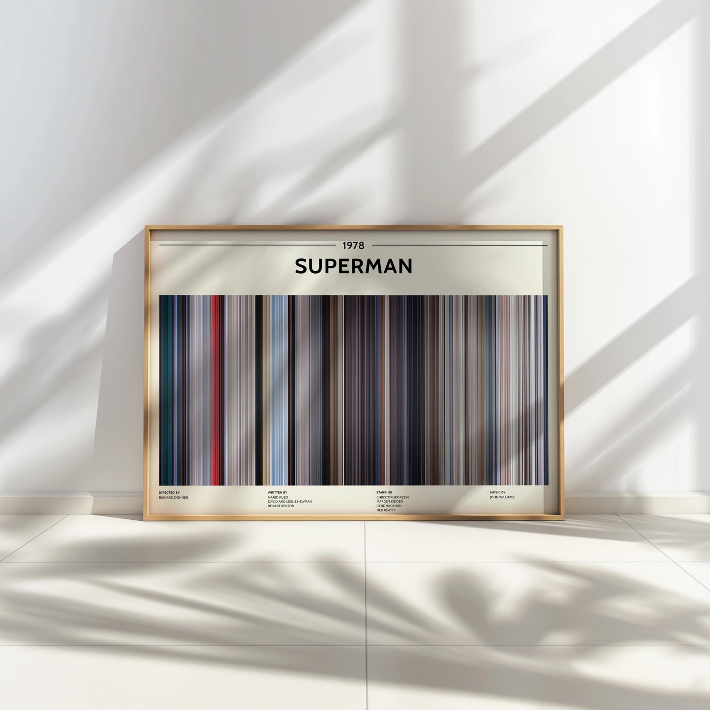 Superman (1978) Barcode Palette