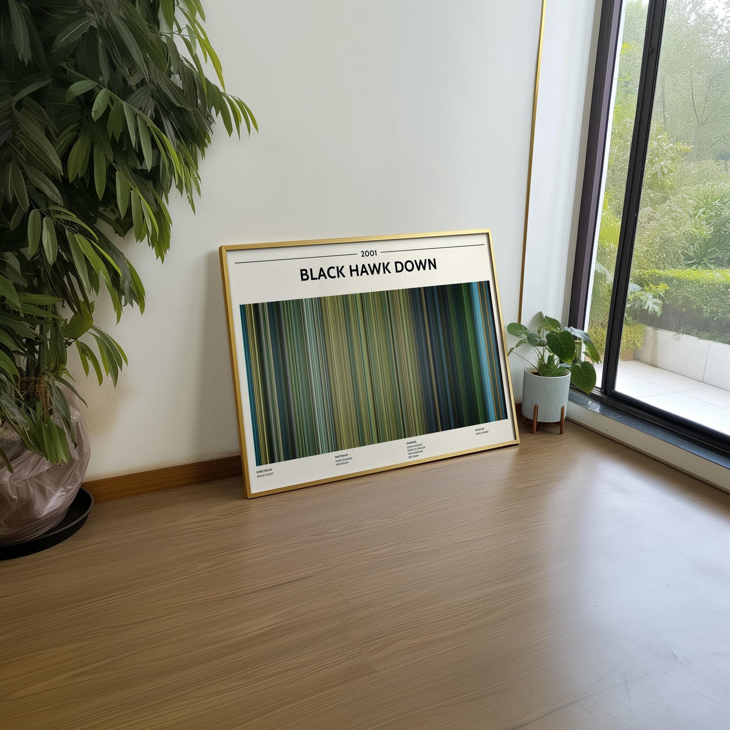 Black Hawk Down (2001) Barcode Palette