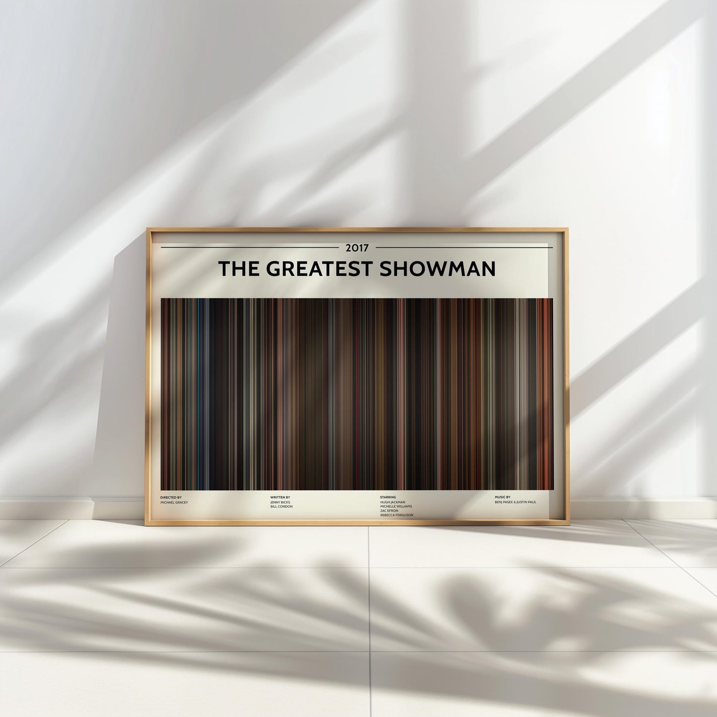 The Greatest Showman (2017) Barcode Palette