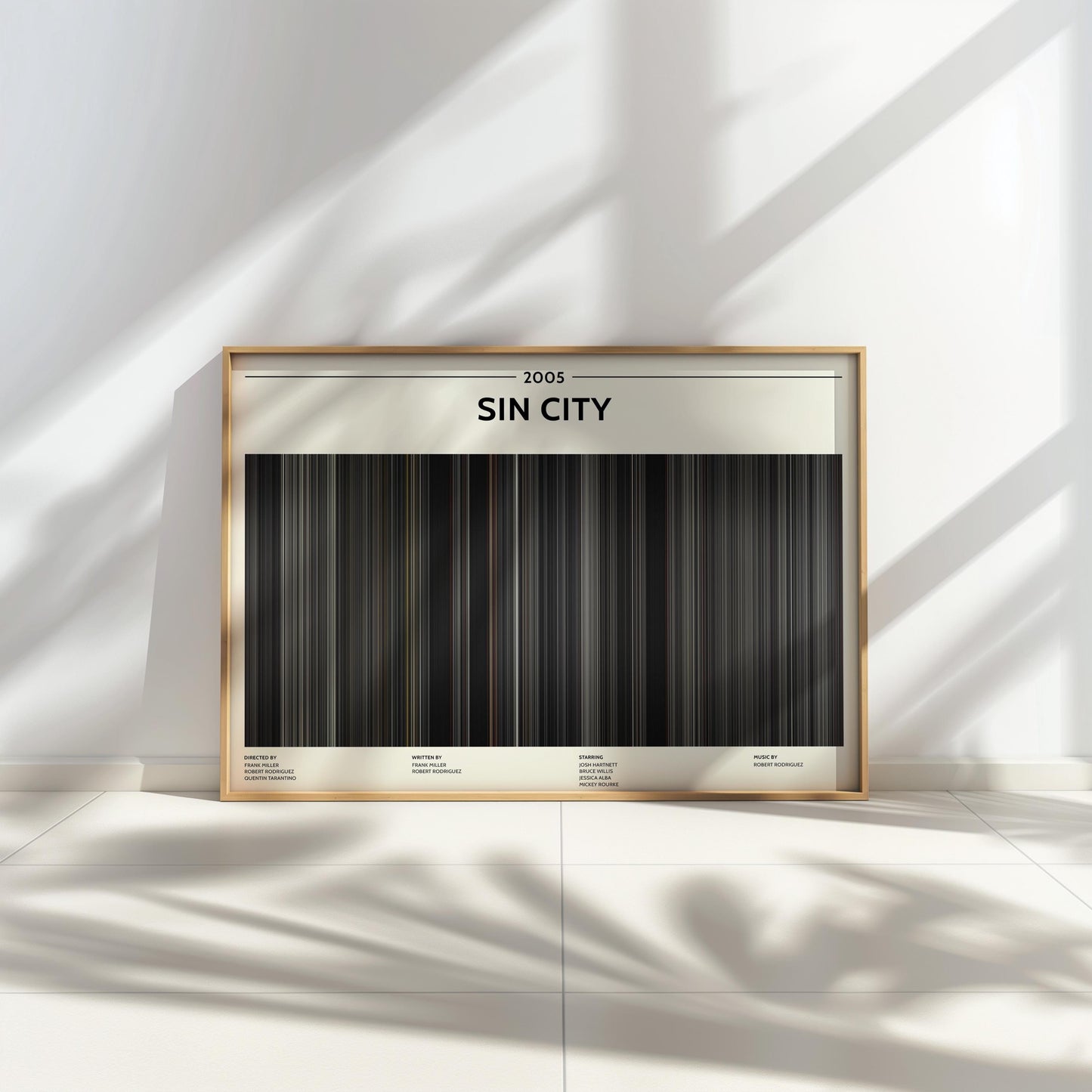 Sin City (2005) Barcode Palette