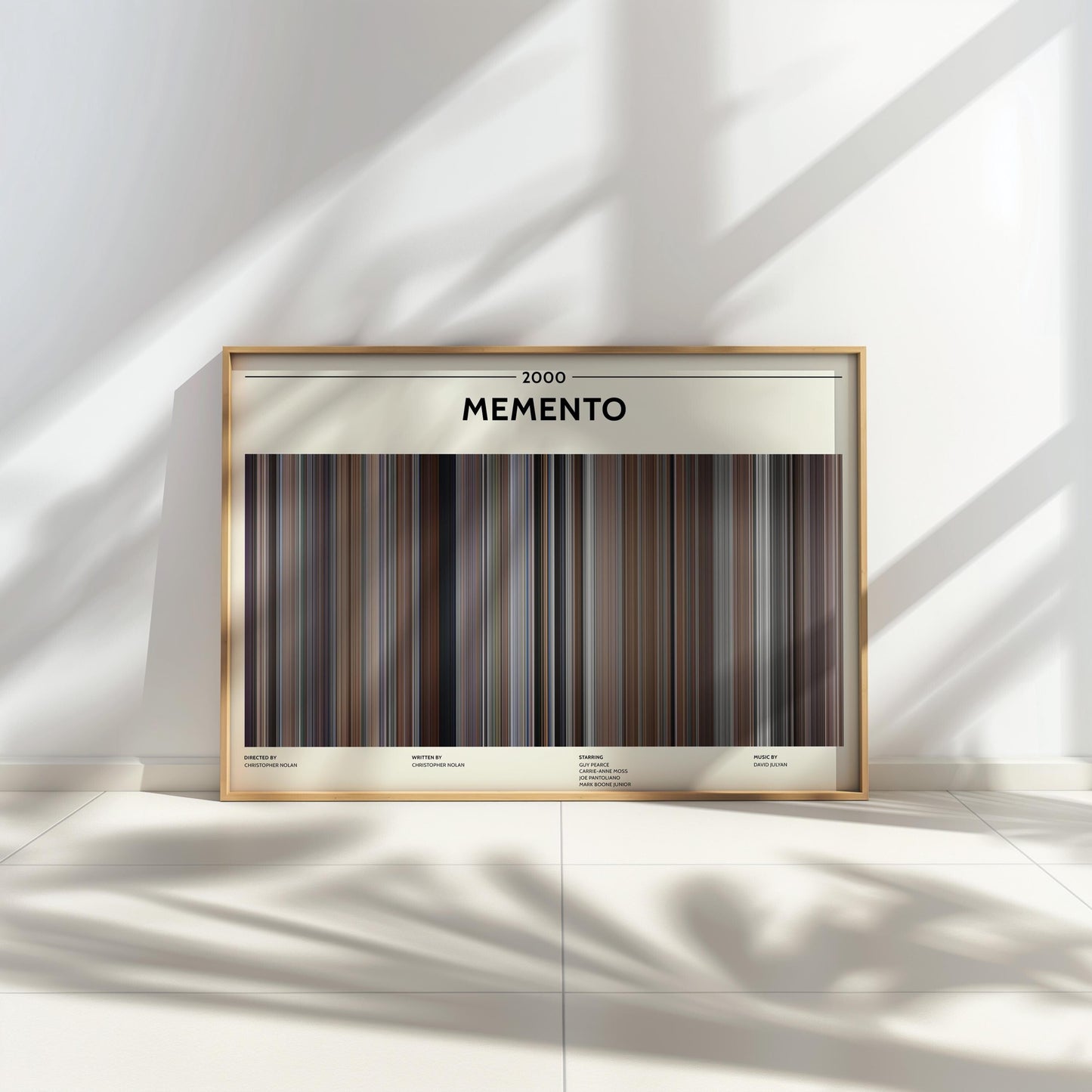 Memento (2000) Barcode Palette