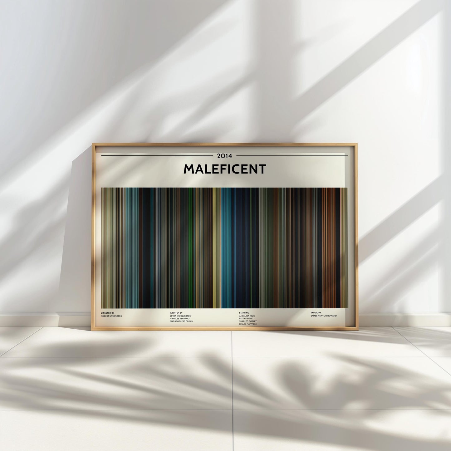 Maleficent (2014) Barcode Palette