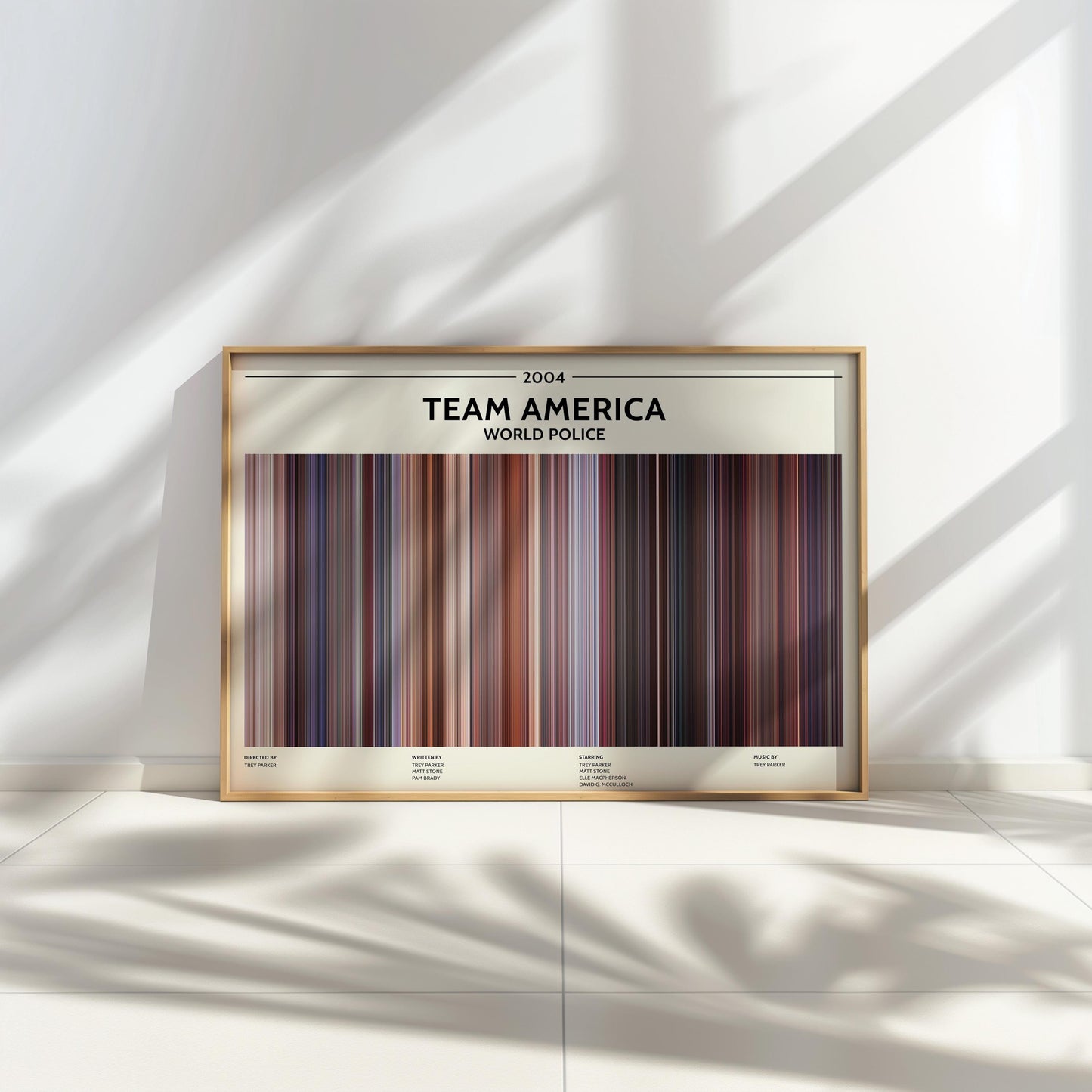 Team America: World Police (2004) Barcode Palette