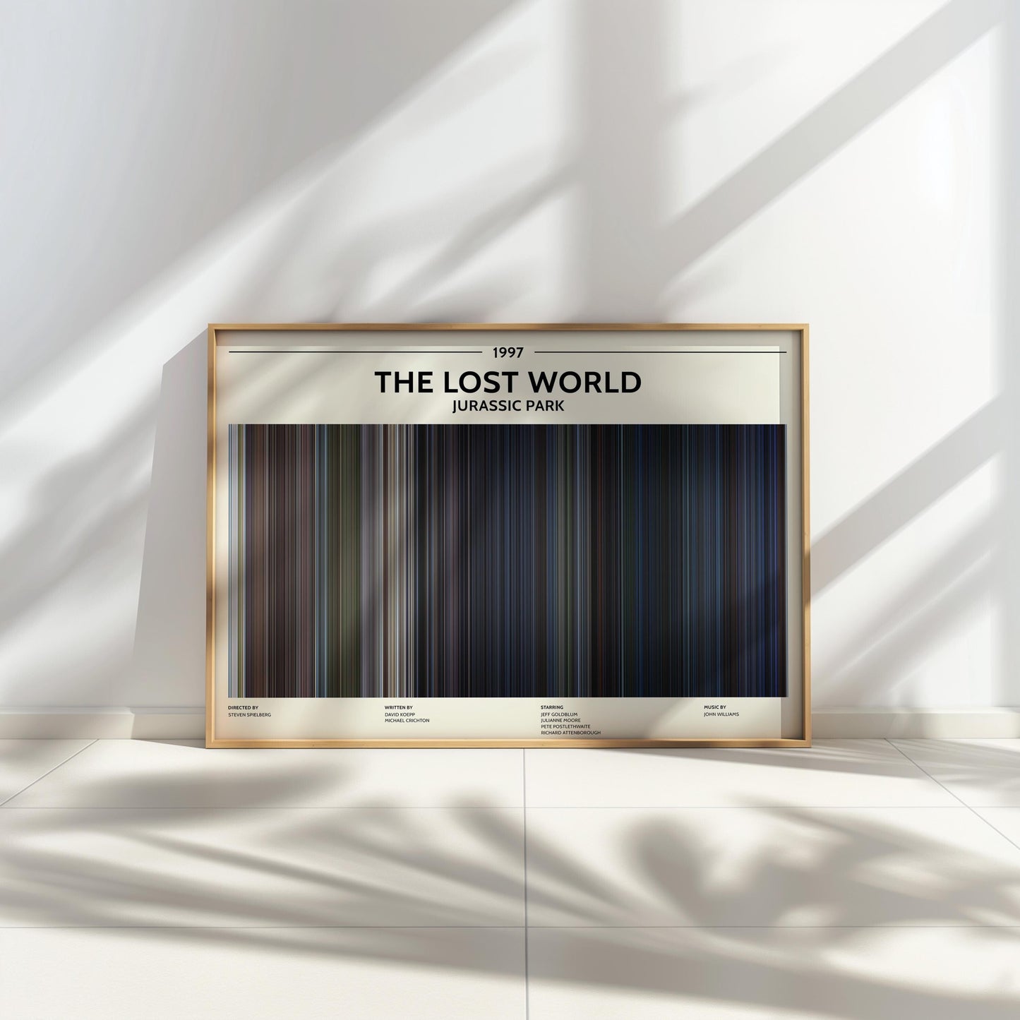 The Lost World: Jurassic Park (1997) Barcode Palette