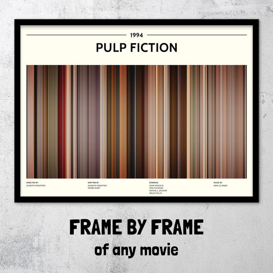 Pulp Fiction (1994) Barcode Palette