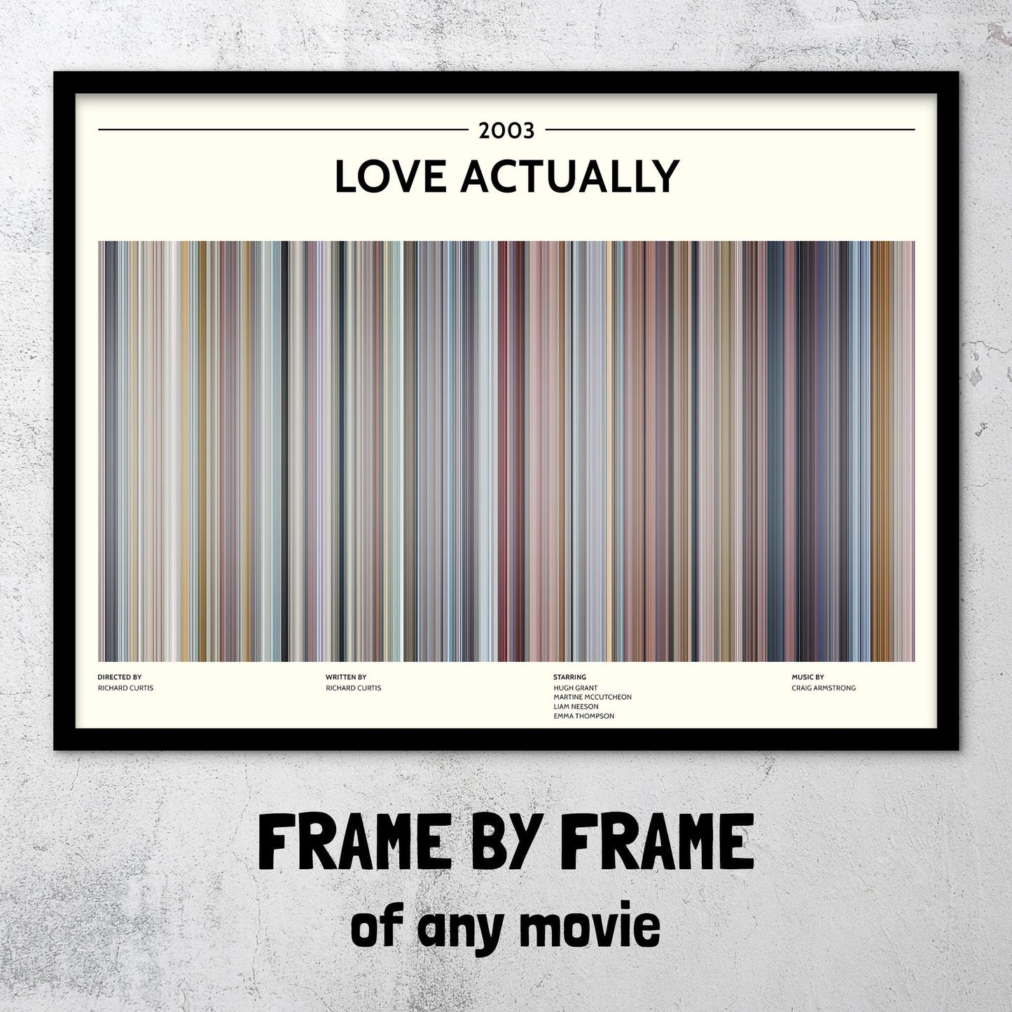 Love Actually (2003) Barcode Palette