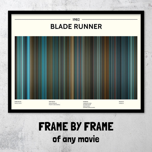 Blade Runner (1982) Barcode Palette