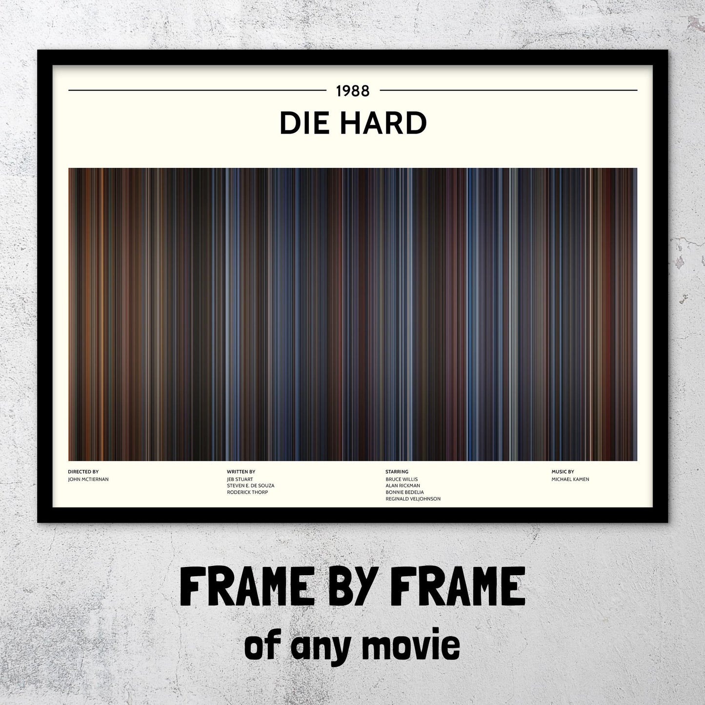 Die Hard (1988) Barcode Palette