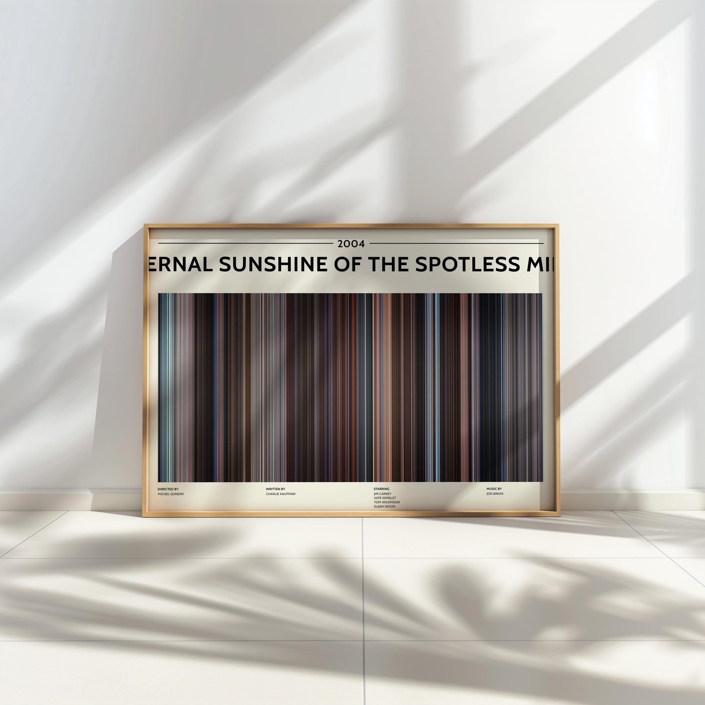 Eternal Sunshine of the Spotless Mind (2004) Barcode Palette