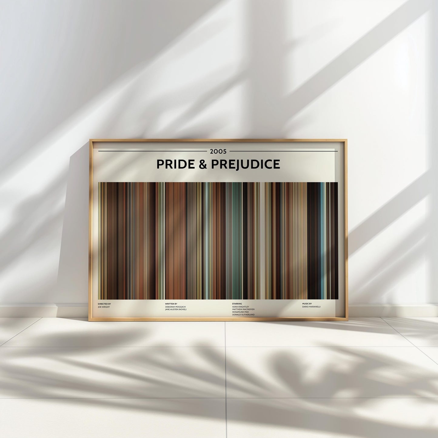 Pride & Prejudice (2005) Barcode Palette