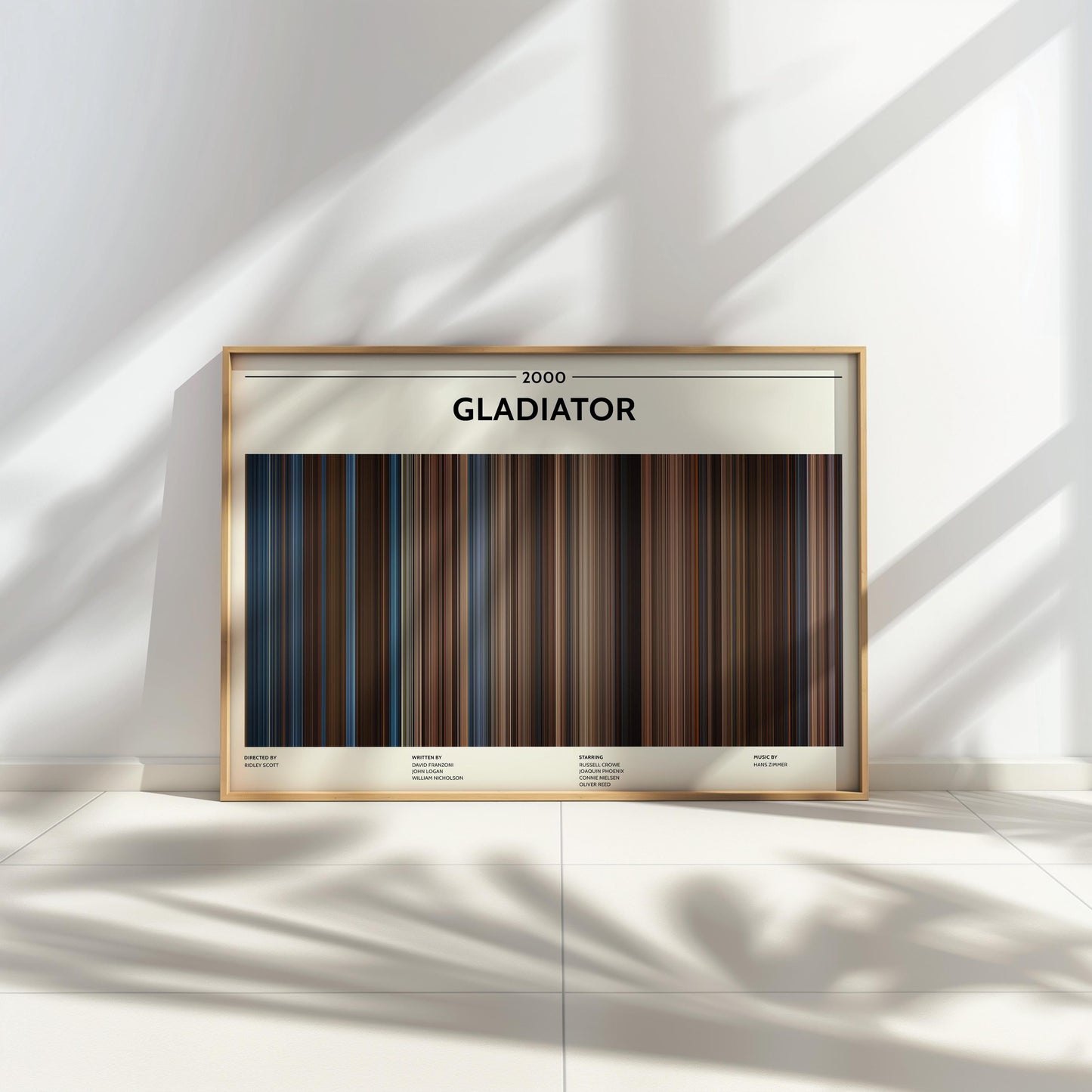 Gladiator (2000) Barcode Palette