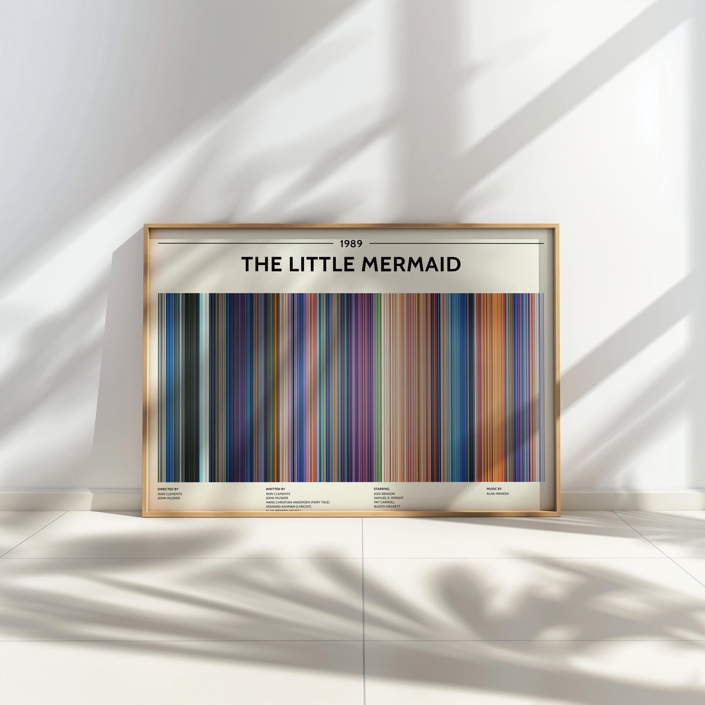 The Little Mermaid (1989) Barcode Palette