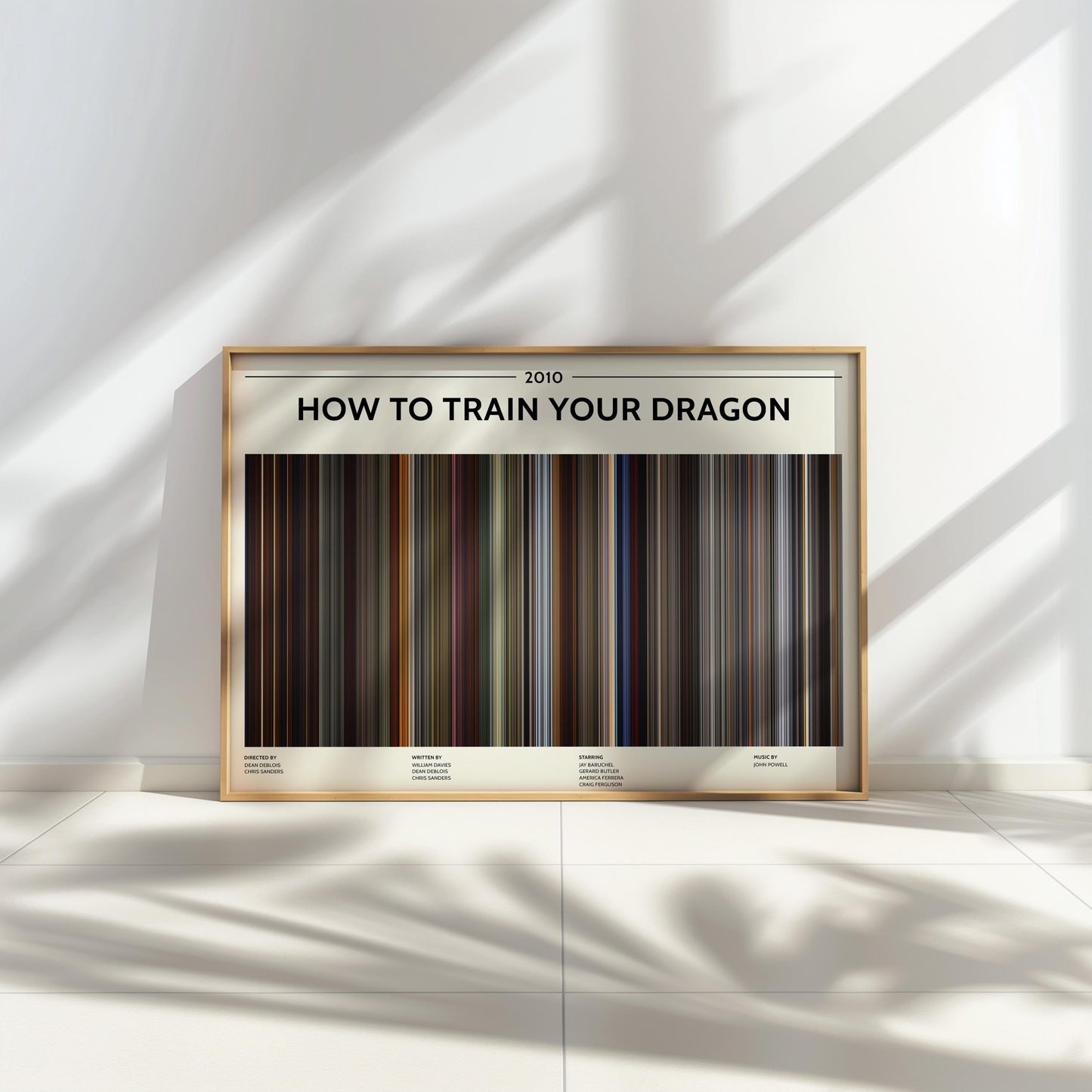 How to Train Your Dragon (2010) Barcode Palette